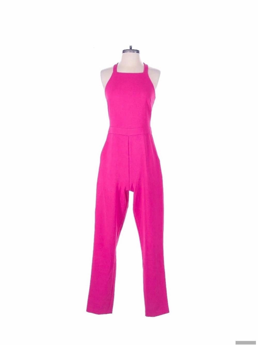 Vince Camuto Hot Pink Jumpsuit